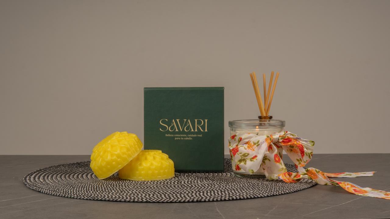 Mascarilla Capilar Sólida Nutritiva - SAVARI